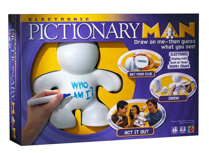 Electronic Pictionary Man Game by Mattel
