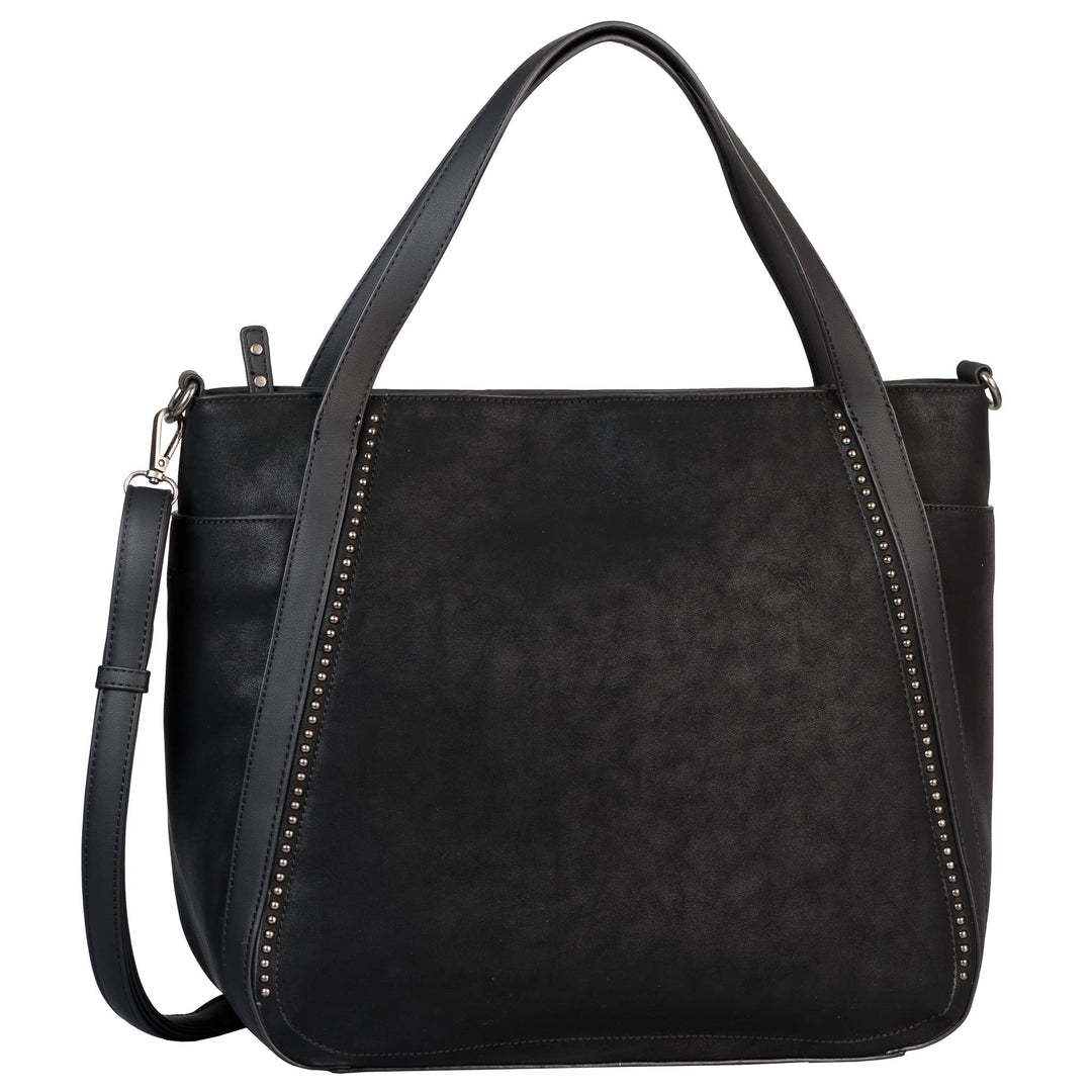 Gabor Damen Lill Shopper Schwarz, Schwarz