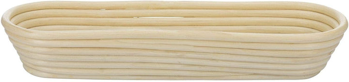 Westmark Gärkörbchen, Für 1500-2000g Brotteig, Oval, Länge: ca. 40 cm, Peddigrohr, Hellbeige, 320222