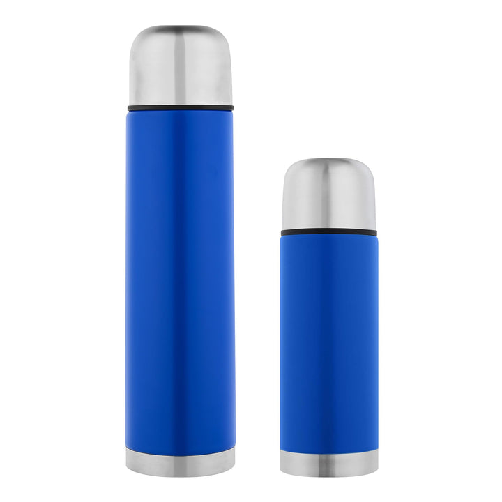 GRÄWE Thermoflaschen Set, 2-teilig, Edelstahl Trinkflasche, Outdoor Thermoskanne, Isolierflasche für