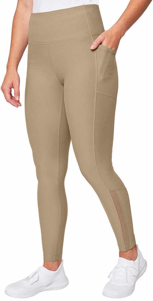 Mondetta Performance Gear Damen Active Leggings - Schwarz XL Brindle, XL Brindle
