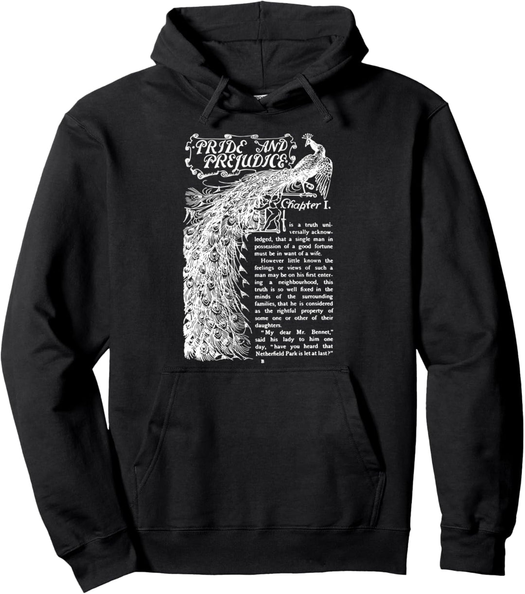 Stolz und Vorurteil Geschenke Frauen Jane Austen Bücher Pullover Hoodie