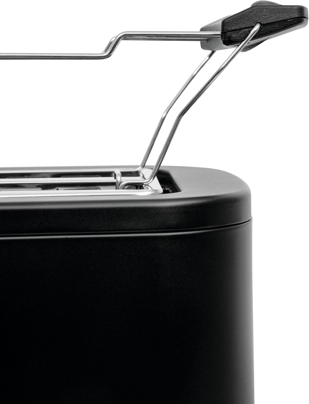 Toaster Langschlitz - 7 Bräunungsstufen, Aufwärmen, Auftauen, LED-Tasten, inkl. Brötchenaufsatz &amp; Kr