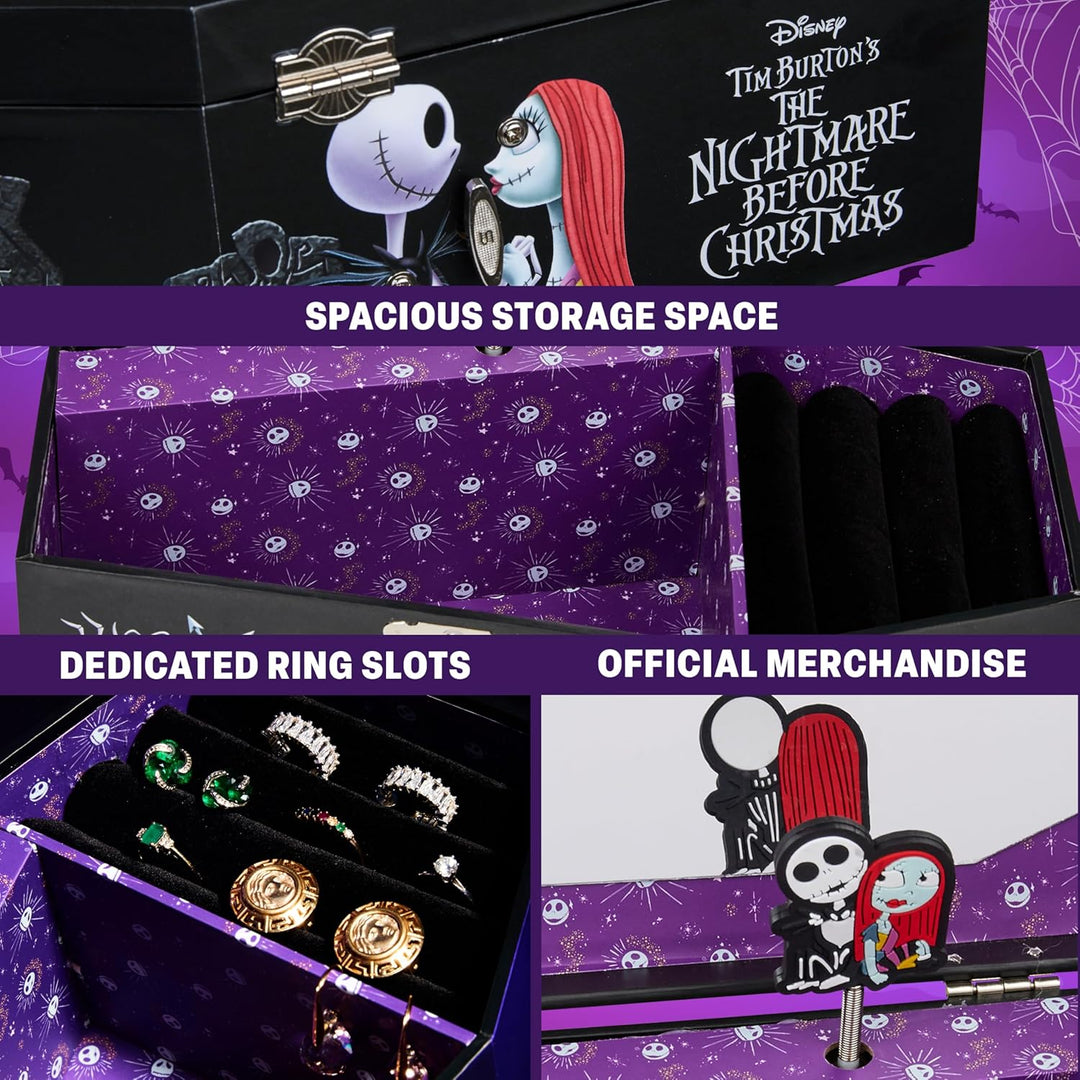Get Trend Disney The Nightmare Before Christmas Schmuckkästchen Mädchen Musikbox Jack Skellington un
