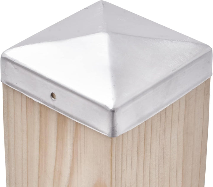 TRIBECCO® 10 Pfostenkappen 9x9 cm - 90x90 mm, Zaunpfosten Kappen für Holzpfosten, Abdeckkappen für Z