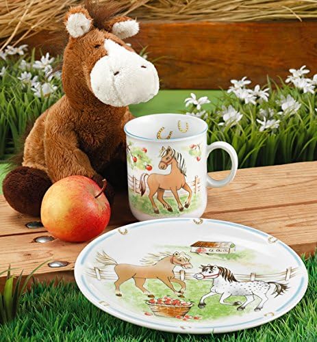Seltmann Weiden 001.718413 Kinder Satz 3-teilig, Compact Pony, Geschirr, 3-teilig