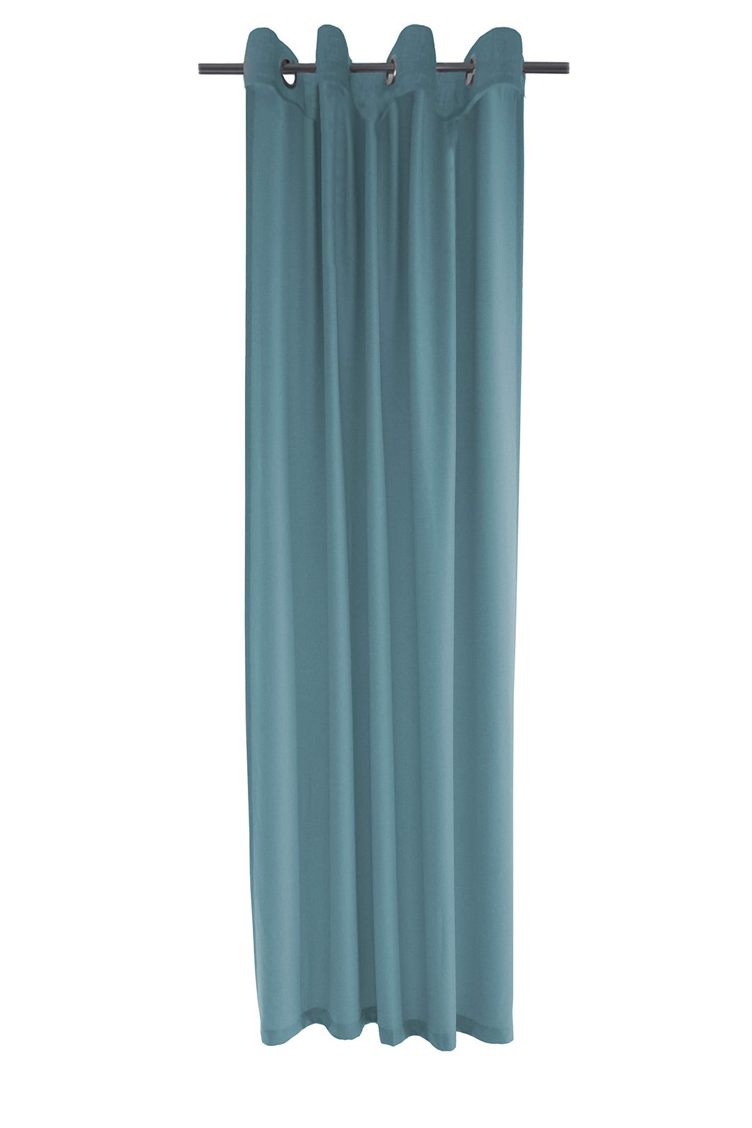 Homing blickdichter Vorhang mit Ösen blau (1Stück) 245 x 140 cm (HxB) 5638-76 Himmelblau, Himmelblau