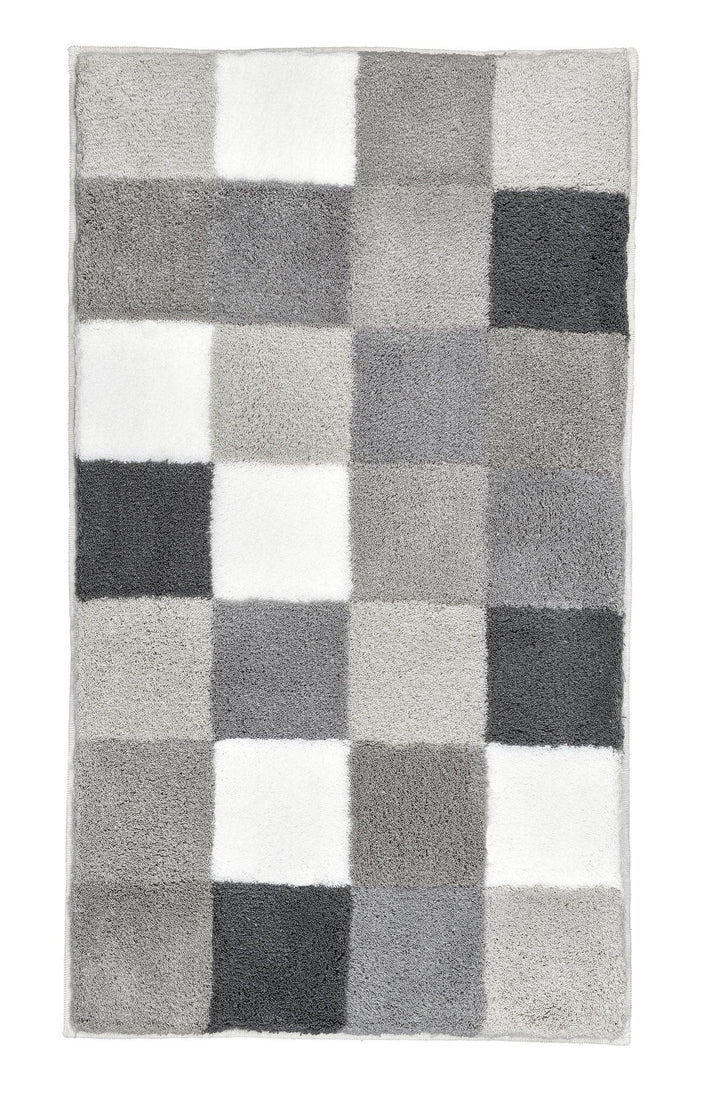 Kleine Wolke Caro Badteppich, Mikrofaser, Flanell, 1 cm cm, 60 x 105 cm Flanell 60 x 105 cm, Flanell