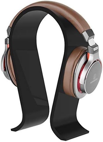 GEEKRIA Omega Kopfhörer-Ständer aus Acryl für Over-Ear-Kopfhörer, Gaming-Headset-Halter, Schreibtisc