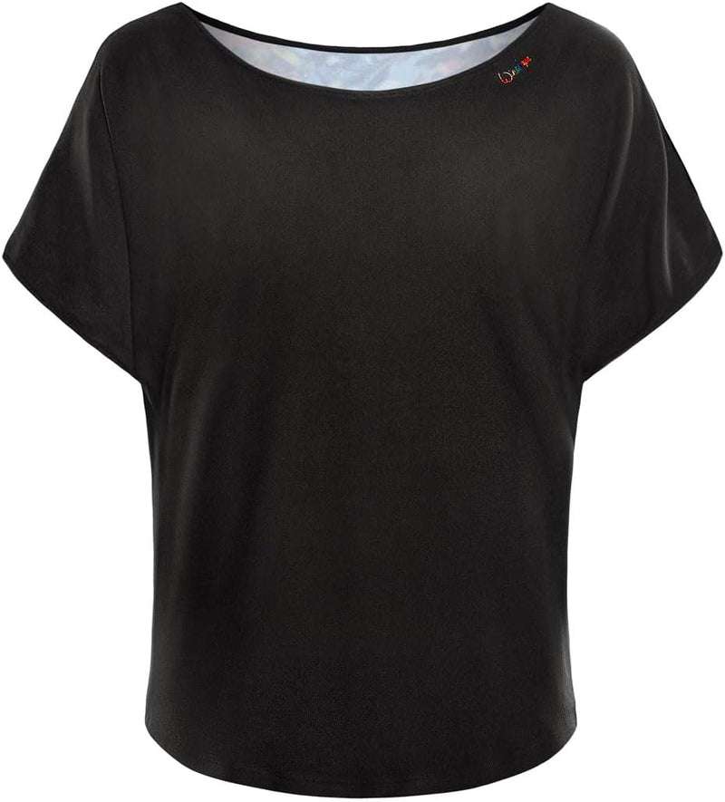 WINSHAPE Damen Functional Light and Soft Dance-top Dt108ls, Dance Style T-Shirt S Mehrfarbig, S Mehr