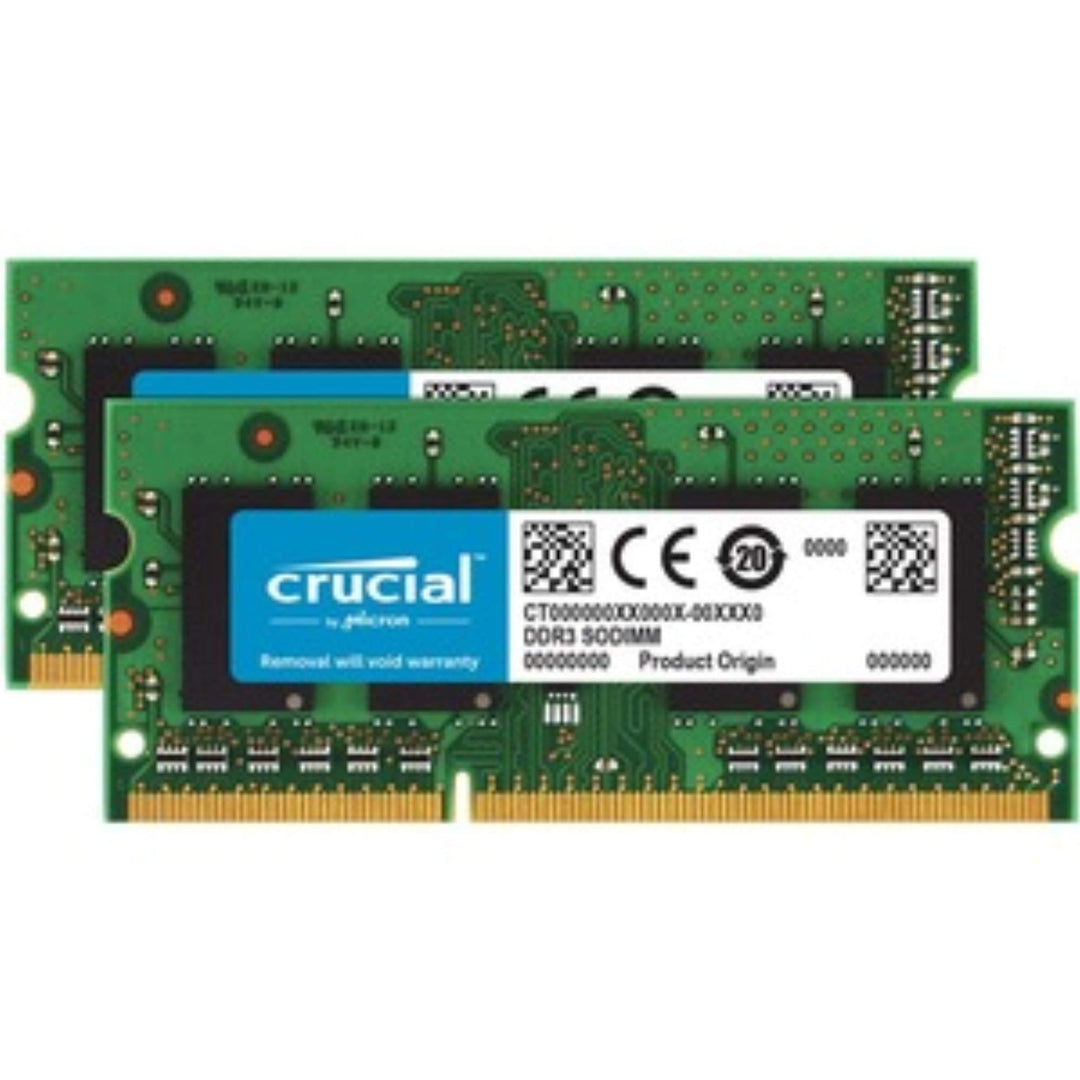 Crucial CT2K8G3S186DM 16GB (8GBx2) Speicher Kit für Mac (DDR3/DDR3L, 1866 MT/s, PC3-14900, SODIMM, 2