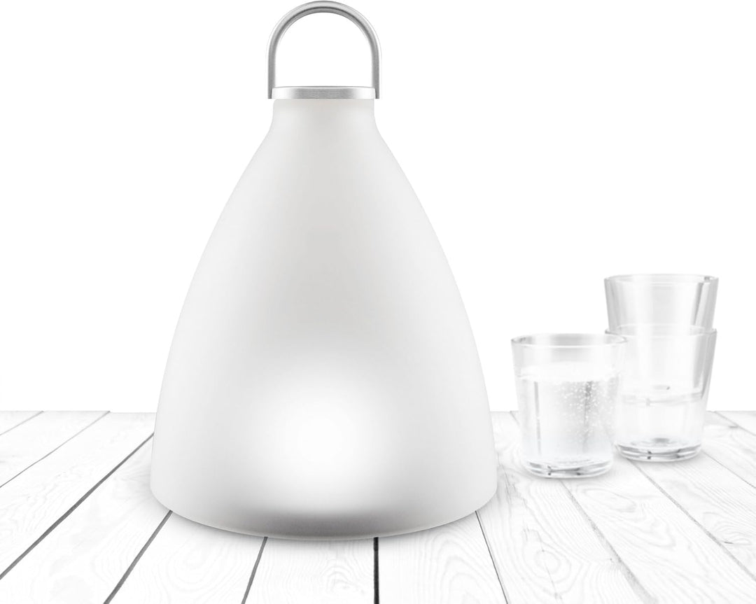 EVA SOLO | Sunlight Bell gross | Verstecktes Solarmodul | Frosted Glass