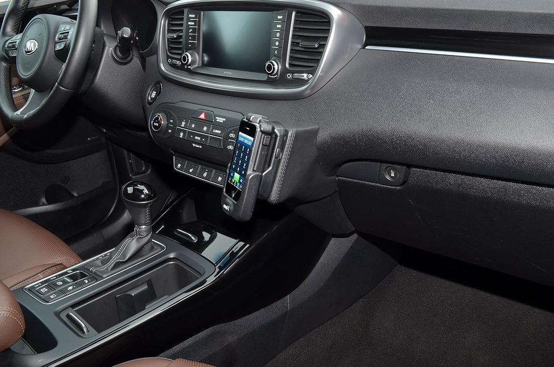KUDA Handyhalterung passend für Kia Sorento ab 2016 - Telefonkonsole für Smartphones, Handys, Navi u