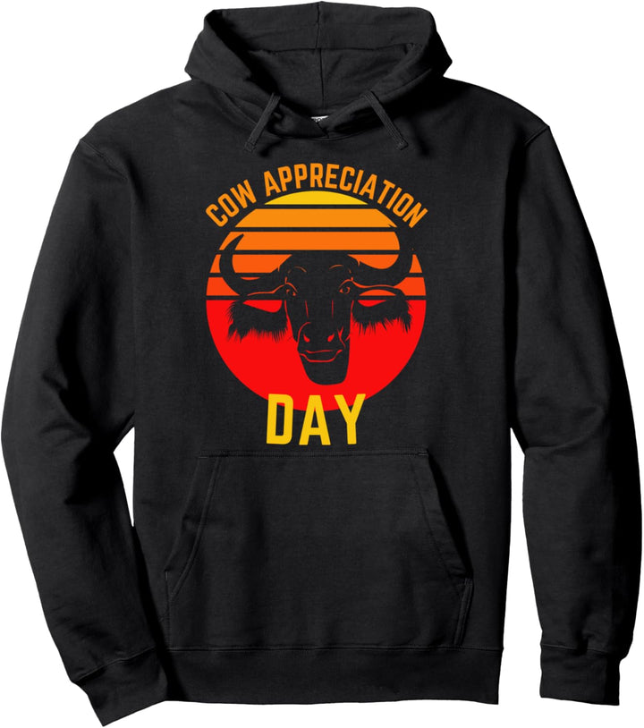 Kuh-Anerkennungstag 13. Juli Lustiger Milchbauer Pullover Hoodie