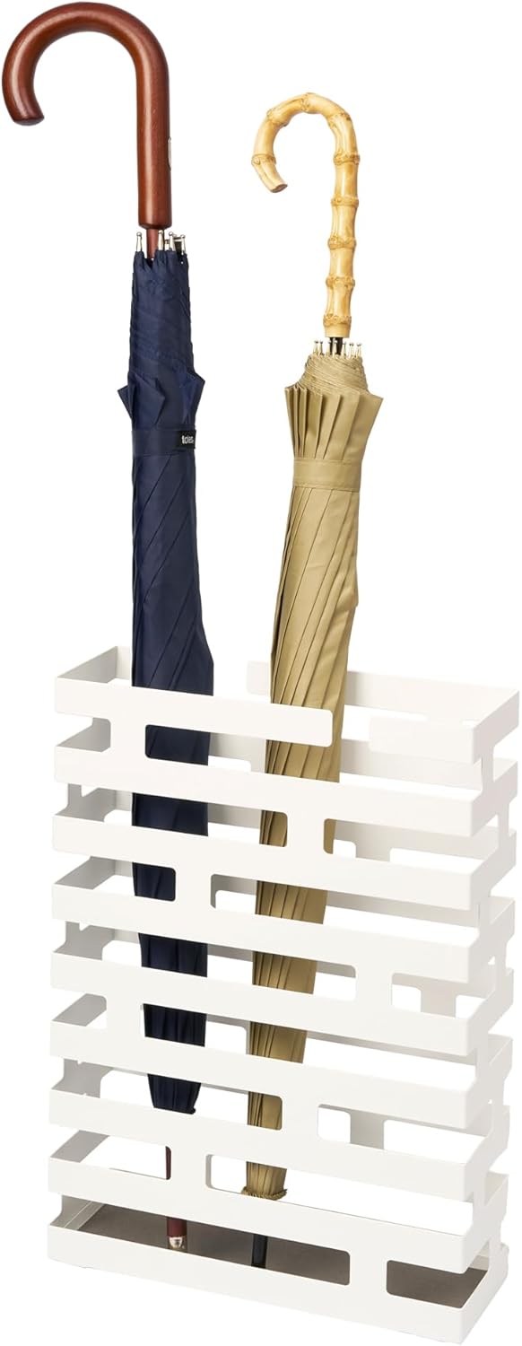 Brick Umbrella Stand Rectangle - white Weiss, Weiss