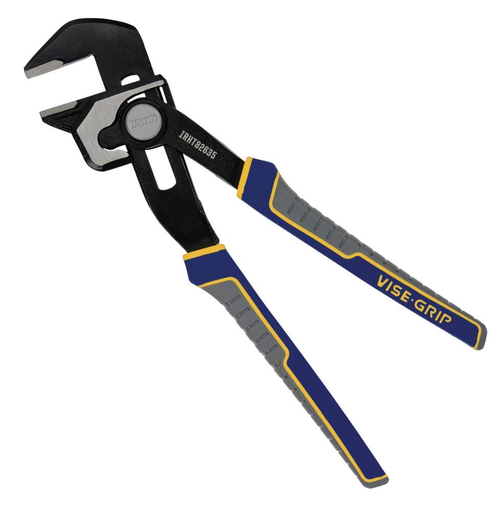 IRWIN VISE-GRIP Verstellbare Zange, Sanitär, Nut und Feder, 20,3 cm (8 Zoll) (IRHT82635) 8-Inches, 8
