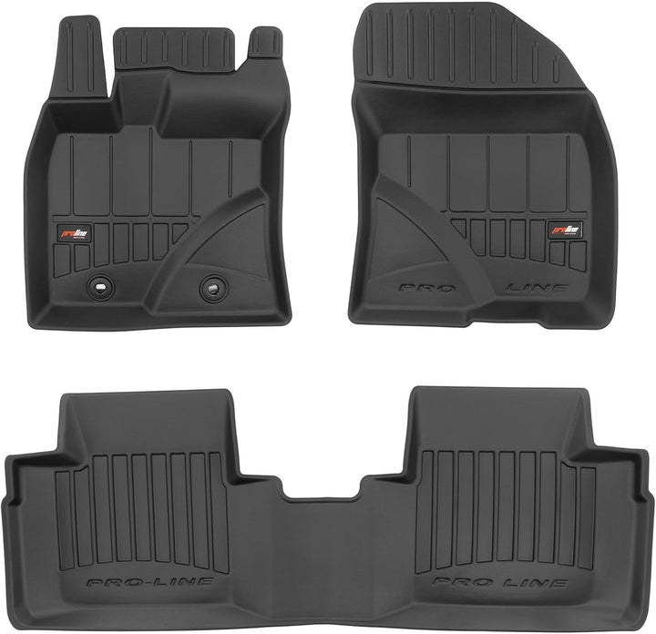 M MOTOS Gummimatten Auto Fussmatte passt für Toyota Avensis III 2009-2018 Verbessern Sie Ihren Reise