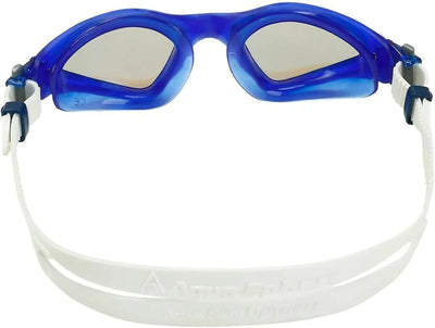 Aquasphere KAYENNE dunkelblau weiss linse titan mirror blue L, dunkelblau weiss linse titan mirror b