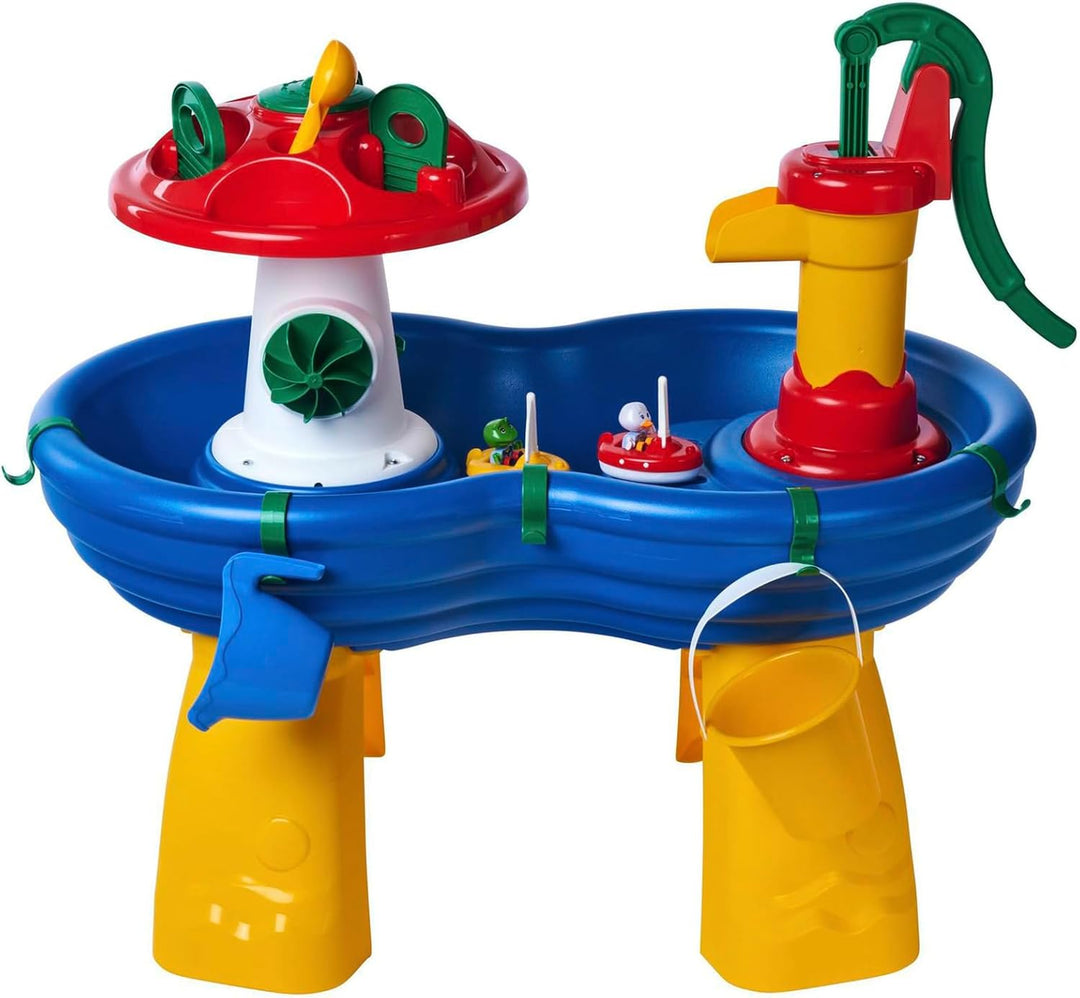 AquaPlay Wassertisch - grosses Outdoor-Wasserspiel (100 x 58 x 90 cm) für Kinder ab 3 Jahre, Wassers