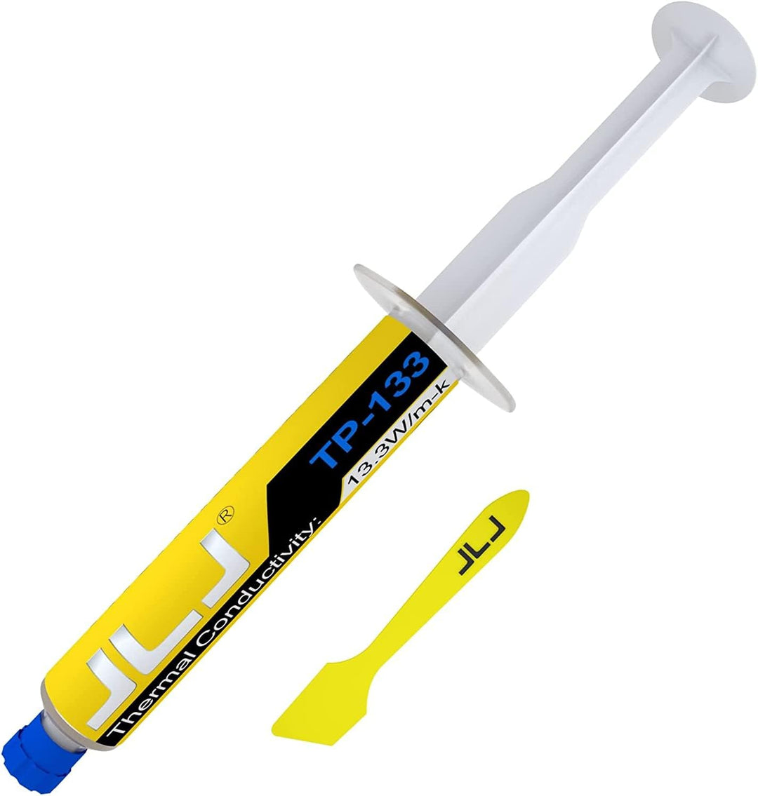 JLJ Wärmeleitpaste, 40g CPU Paste Wärmeleitpaste Kühlkörper enthalten 4 Werkzeugsätze für IC/Prozess