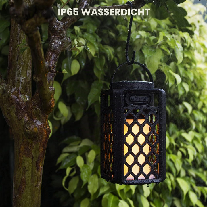 Outdoor Bluetooth Lautsprecher mit Flamme Atmosphäre, wasserdichter drahtloser Lautsprecher, Camping