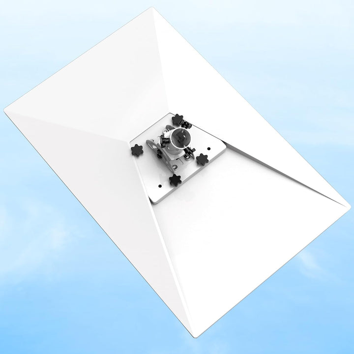 Starlink Gen 3 Rohradapter, werkzeugloser 360° drehbarer Masthalterungsadapter, Aluminiumlegierung S