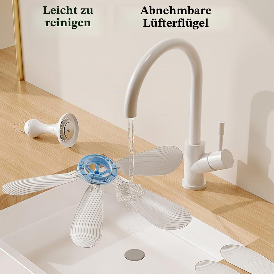 BININBOX Mini Mobiler Deckenventilator,4-stufige Windeinstellung USB-betrieben Ventilator Ø42CM 5W(F