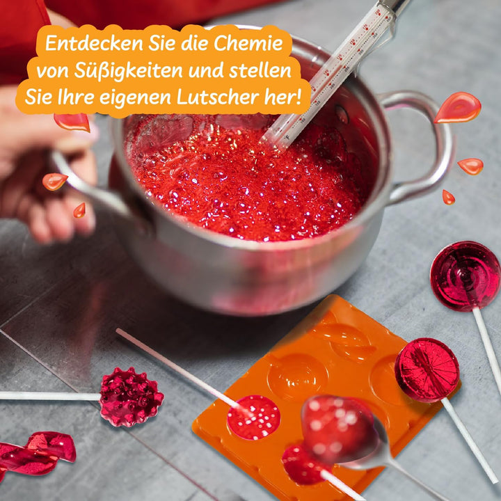 Science4you Lollipops Maker für Kinder im Alter von 8 9 10 11+ Jahren – Süssigkeiten-Herstellungsset