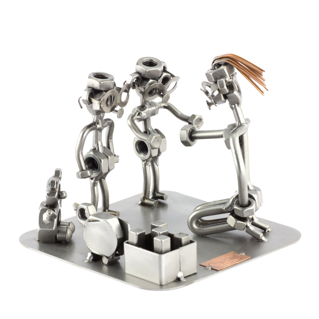 Steelman24 I Schraubenmännchen Erzieherin I Made in Germany I Handarbeit I Geschenkidee I Stahlfigur