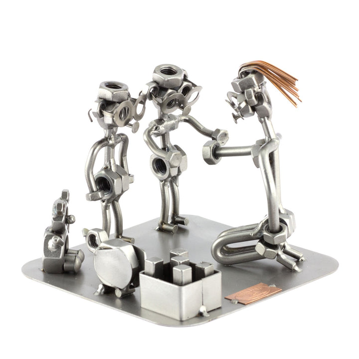 Steelman24 I Schraubenmännchen Erzieherin I Made in Germany I Handarbeit I Geschenkidee I Stahlfigur