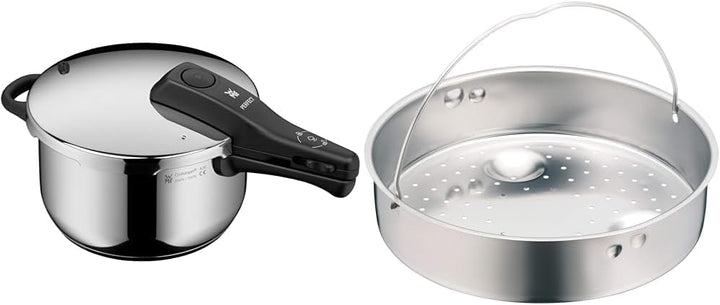 WMF Perfect Schnellkochtopf Induktion 4,5l, Dampfkochtopf & Schnellkochtopf-Zubehör, Dampfer-Einsatz