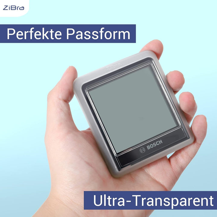 ZiBra Displayschutz Set Schutzhülle passend für Bosch Intuvia 100 (BHU3200)
