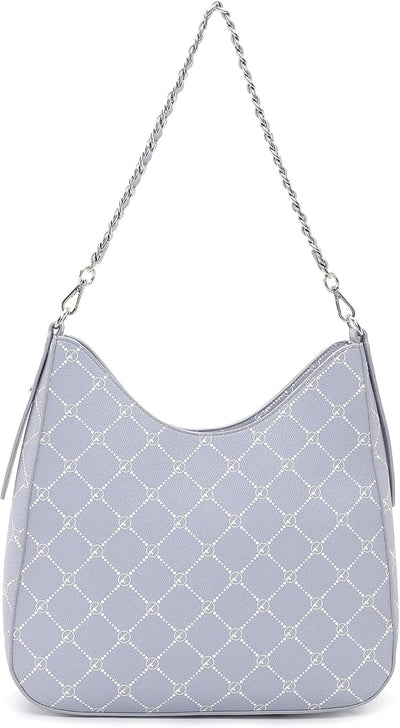 Tamaris Beutel Anastasia Summer 32102 Damen Handtaschen Print Einheitsgrösse Greyblue 855, Einheitsg