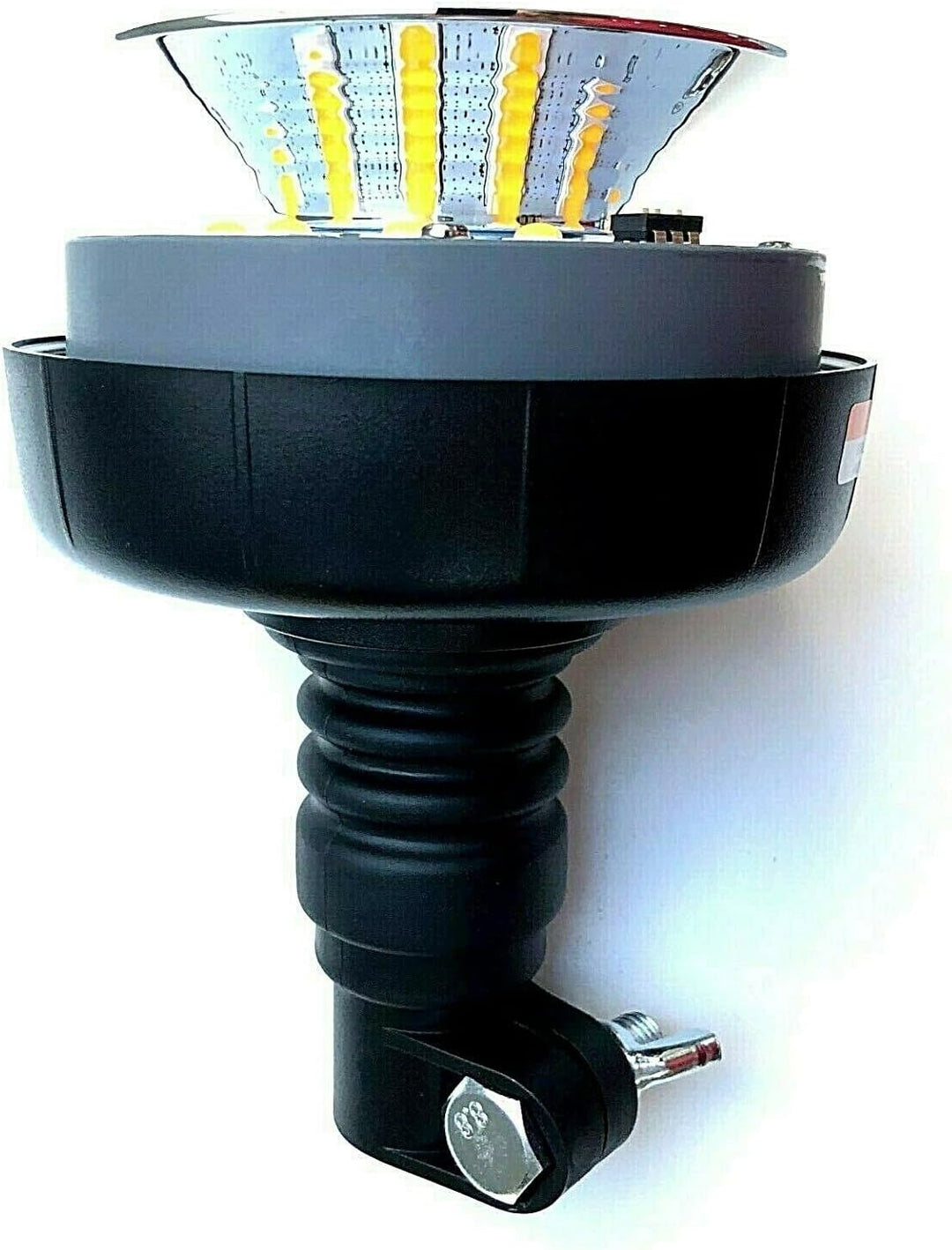 MelTruck® Rundumleuchte Warnleuchte 12 LED Rotation Zwei Blitz Sechs Blitz E9 R65