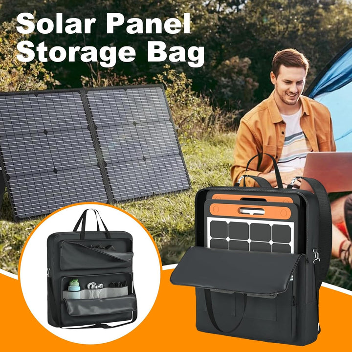 Aufbewahrungstasche für Solarmodule | Reisetasche mit doppelter Schicht für Solarmodule – robuster A