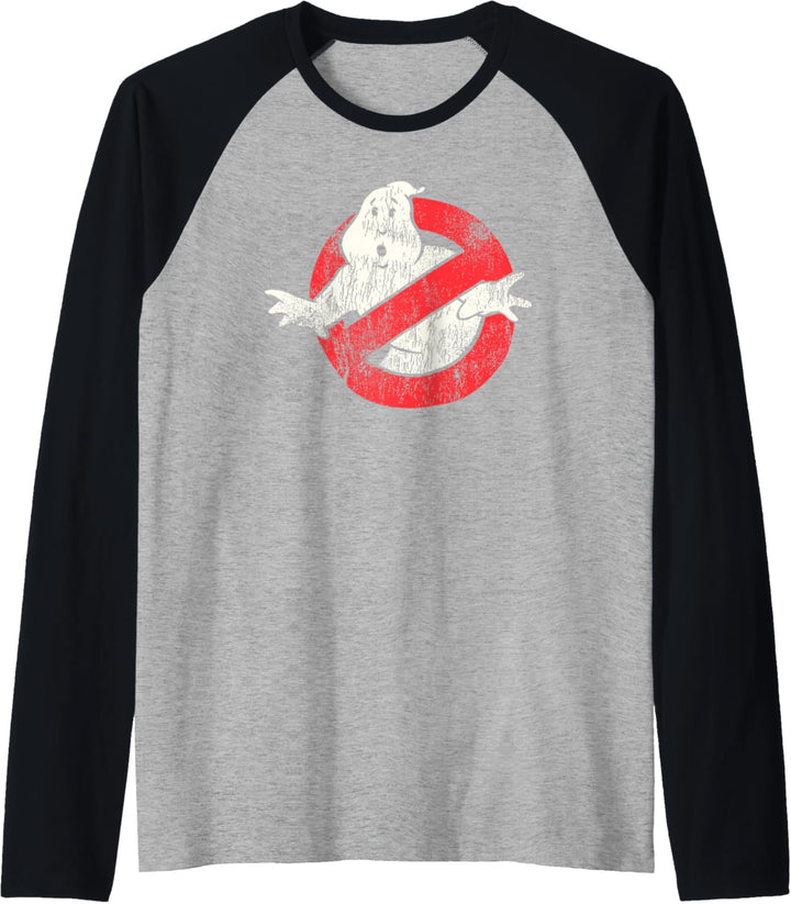 Ghostbusters Das Vintage Emblem Raglan