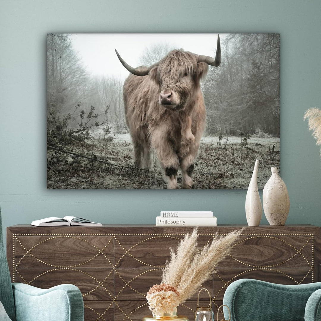 MuchoWow© Leinwandbild Gross 120x80 cm XXL Dekoration Wohnzimmer Bilder Aufhängen Wall Decoration Li