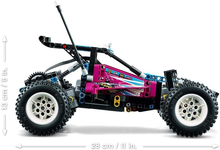 LEGO 42124 Technic Geländewagen, Control+ App-gesteuertes Rennauto Spielzeug für Jungen und Mädchen