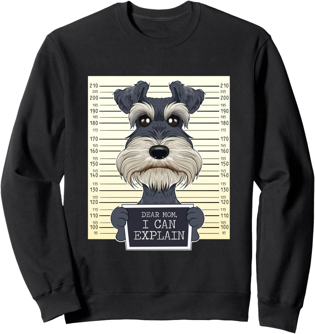 Zwergschnauzer Mama I Hundemama I Zwergschnauzer Sweatshirt