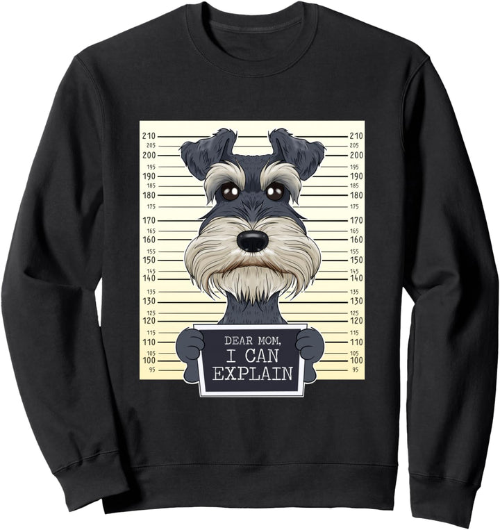 Zwergschnauzer Mama I Hundemama I Zwergschnauzer Sweatshirt
