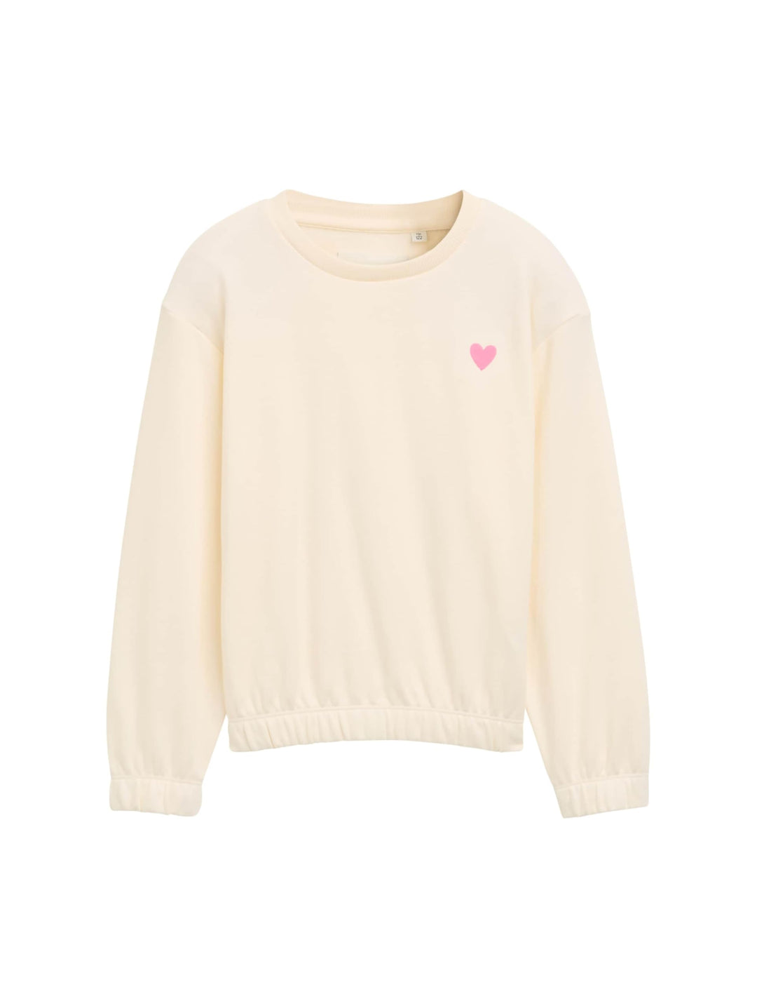 Tom Tailor Mädchen Kinder Cropped Sweatshirt mit Stickerei 92-98 10330 - Dove White, 92-98 10330 - D