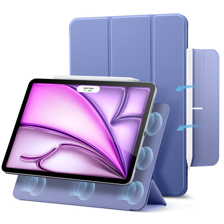 ESR für iPad Air 13 Zoll M4/M3/M2 Hülle (2026/2025/2024) und iPad Pro 12.9 (2022/2021/2020), Magnetb