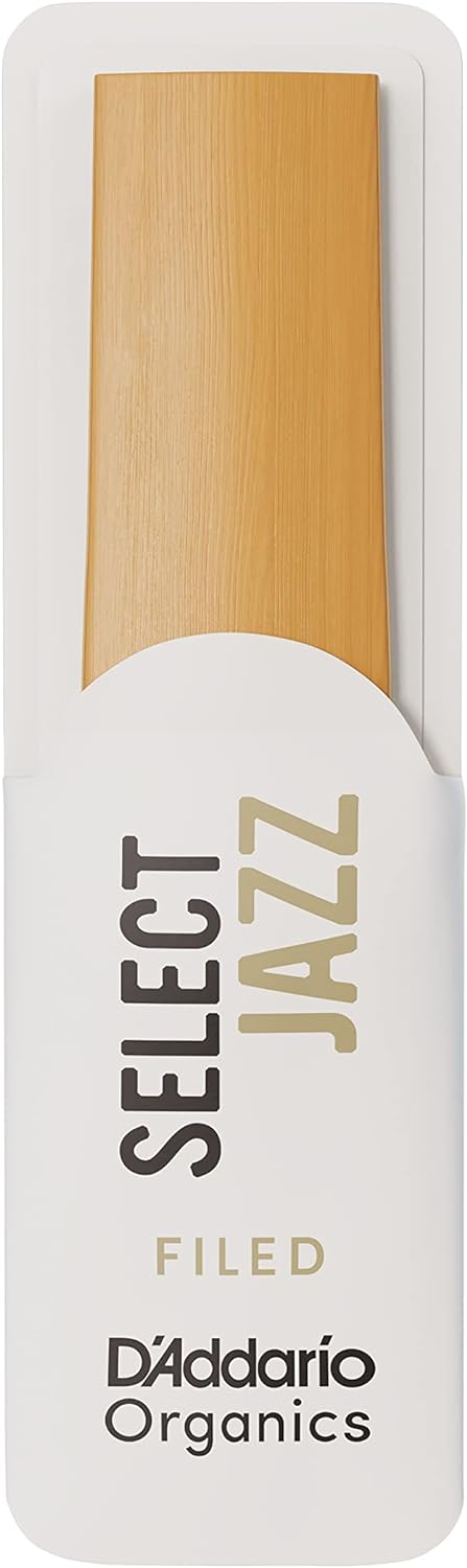 D'Addario Organisch Select Jazz Filed Alto Saxophon-Stimmzungen - Saxophonrohre - 3 Weich, 10 Packun