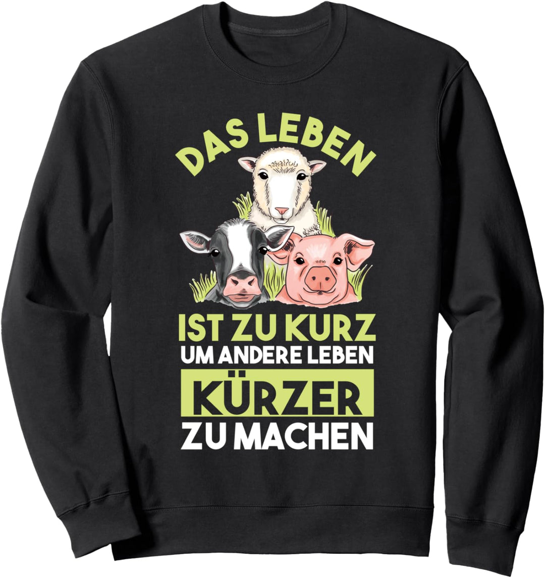 Veganer Vegan Sweatshirt