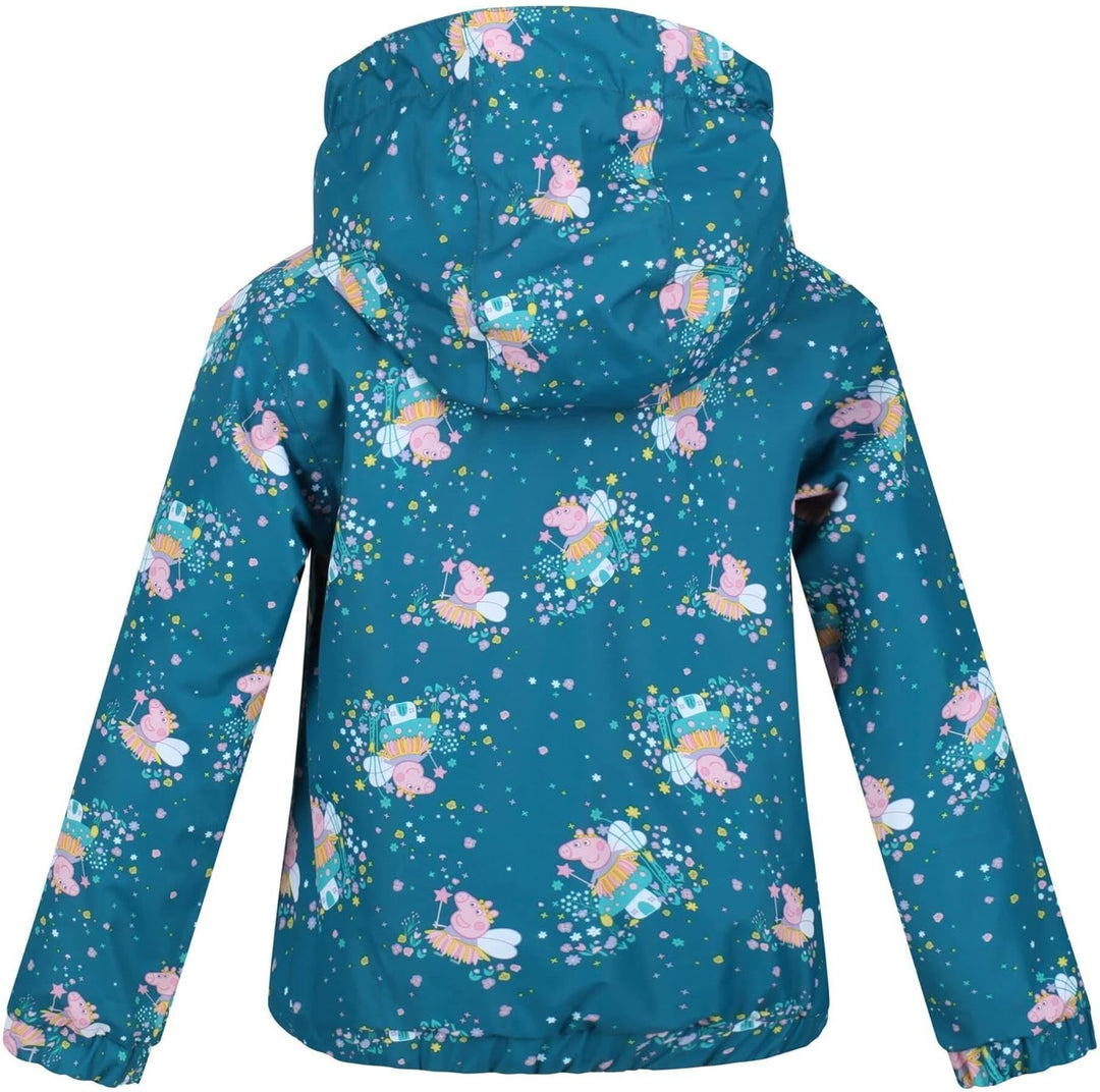 Regatta Unisex Kinder Peppa Muddy Puddle Jacket 6 Monate Gulfstream, 6 Monate Gulfstream