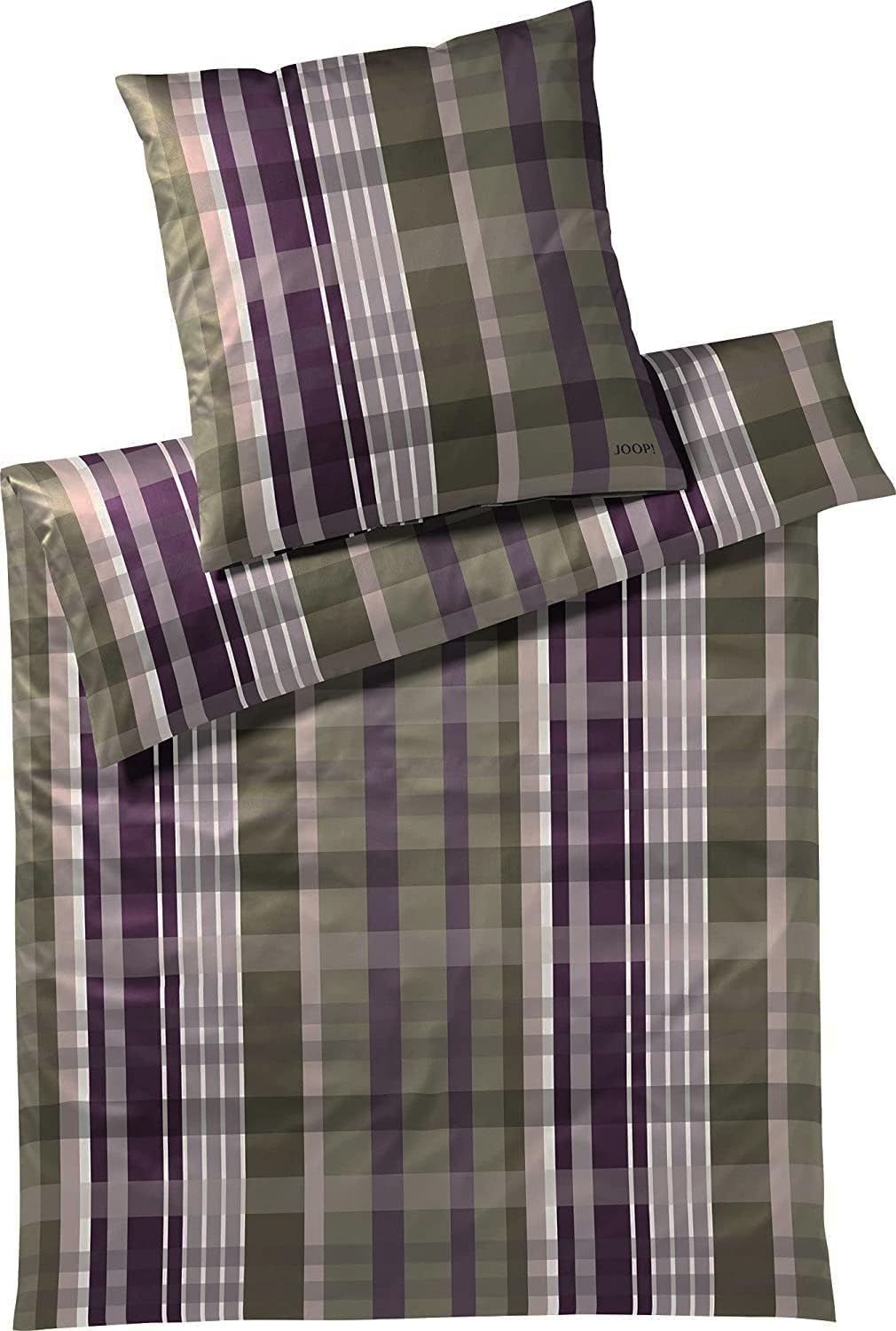 JOOP! Bettwäsche Checks 4098 | 4 Ivy - 155 x 220
