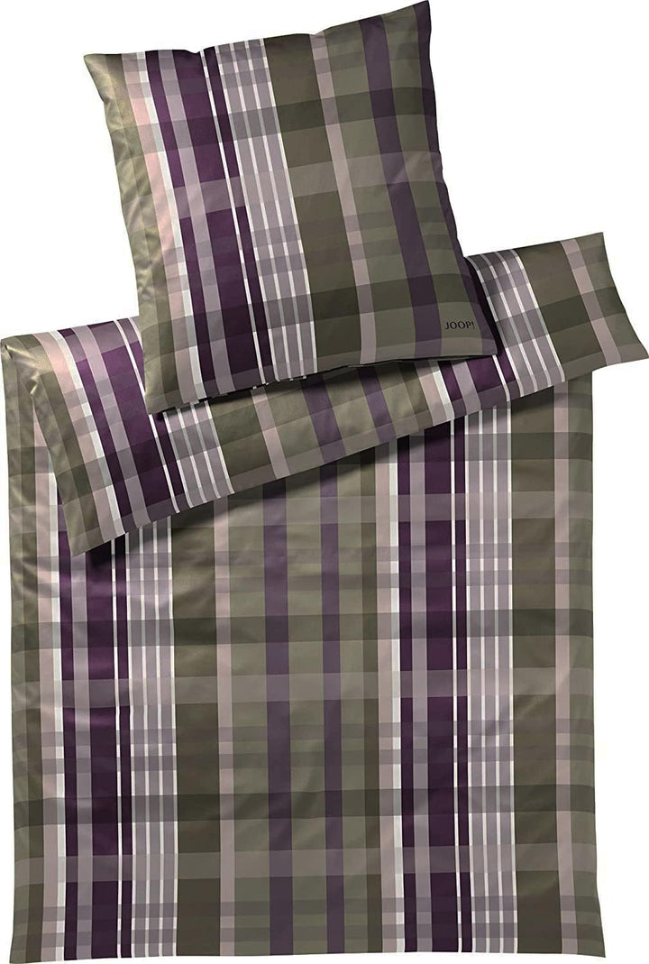 JOOP! Bettwäsche Checks 4098 | 4 Ivy - 155 x 220