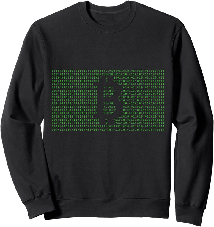 Bitcoin Binär Code Kryptowährung HODL Sweatshirt