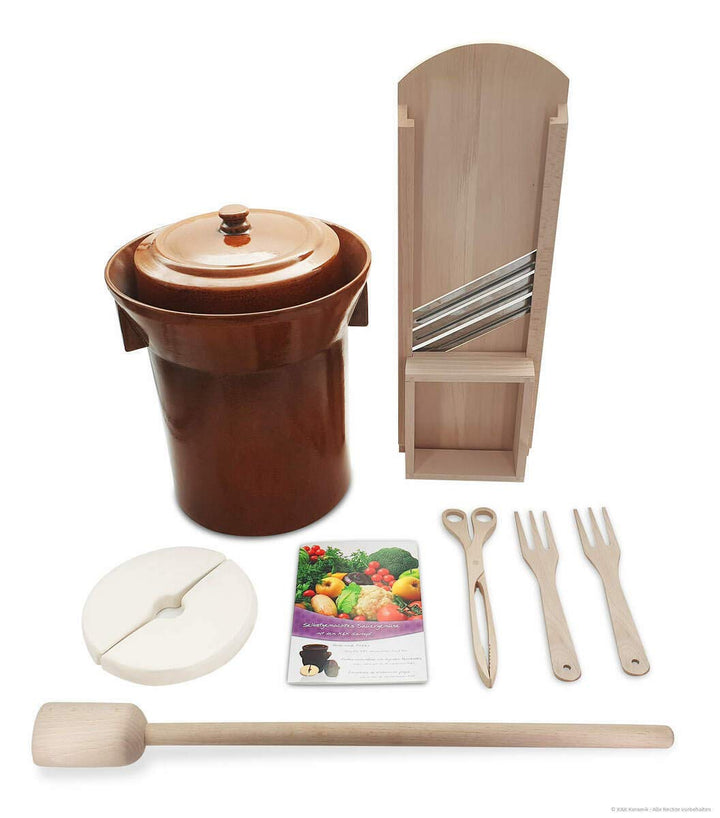Premium Gärtopf-Set 10,0 Liter [Form