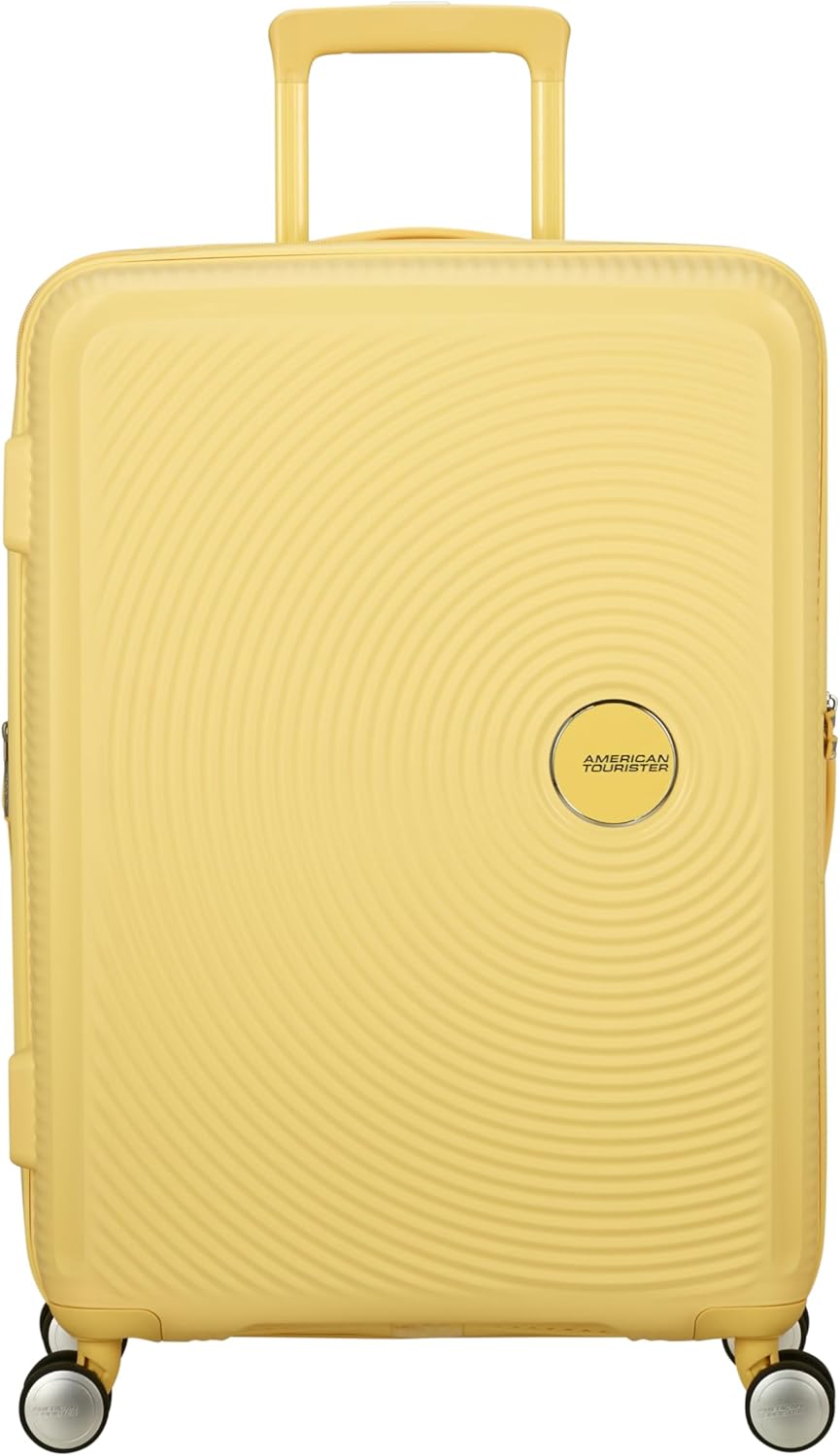 American Tourister Soundbox - Hartschalen-Koffer Mittelgross, 67 cm - Trolley mit 4 Rollen, TSA-Schl